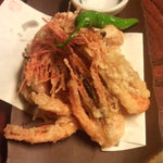 旬彩 つたい - 甘エビの天ぷら