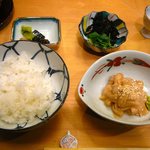 赤坂 詠月 - ご飯・穴子利久造り◎2011/2