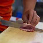 札幌成吉思汗 しろくま - お肉は切り置きはしない為、旨みが逃げず口の中で肉汁が弾けます。