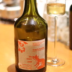 RESTAURANT hidamarino - 白：Philippe Bornard Arbois Pupillin Vin Jaune 2006/仏Arbois