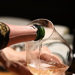 RESTAURANT hidamarino - ロゼ：Damien Hugot Brut Rosé/仏