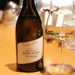 RESTAURANT hidamarino - 白：Philippe Colin Saint Aubin 1er Cru Le Charmois 2015/仏Saint Aubin
