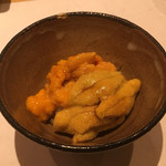 鮓 きずな - 北海道噴火湾 バフン雲丹・山口 赤雲丹・静岡 青のり