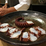 初音鮨 - （2017年6月）熱々の大皿