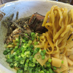 麺屋 ラッキー - 麺は細麺と太麺が選べます。