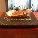 串揚げ処　喜寿 - 牡蠣のキャビア添え