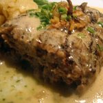 旬菜ステーキ処 らいむらいと - らいむらいと風ハンバーグ