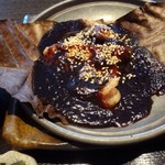 Gohandokoro Tanabesou - ＊黒豚朴葉焼・・豚自体の味わいは普通だそうですが、赤味噌の味わいがいいそう