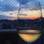グリルバルサンク - 夏の夕暮れと白ワイン