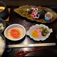 ごはん処 田辺宗 - ◆銀鱈西京焼御膳（1600円）・・銀鱈西京焼・茶碗蒸し・小鉢2種・ご飯・赤だし・お漬物など。