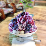 ブルーベリーミルク