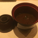 鮓 きずな - 海苔の赤出し