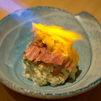 北海道産 ポテトサラダと炙りベーコン