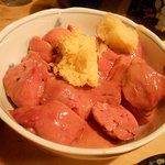 鳥重 - レバー刺身