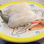 かっぱ寿司 - 「生だこ」本日最初の一品。