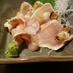 Nomidokorosaisai - 赤鶏のたたき 690円