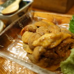 樽八 - 北方産　馬糞うにの塊　1600円