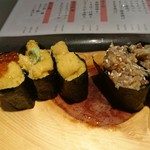 Umai Sushi Kan - 金華うに3貫