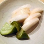 鳥しき - お新香