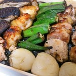 鳥しき - お土産（焼き鳥弁当）