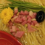 フスマにかけろ 中崎壱丁 中崎商店會1-6-18号ラーメン - THE TEIGAKU～冷やしかけそば～