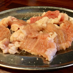 ホルモン青木 亀戸店 - シマチョウホルモン 脂普通？