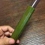 甘春堂 - 料理写真:反対側から吸い出す感じです。