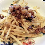 佐賀牛 季楽 銀座  - もやし炒め