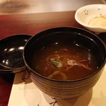 小石澤 - 味噌汁。