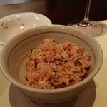 小石澤 - 梅ご飯。