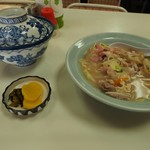 なるほど - 玉子丼とミニちゃんぽん