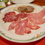 ヴェネチア酒場 - 2016/12/14  サラミ盛り合わせ。