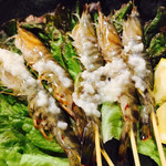 炭火焼肉 やまもと - クルマエビ