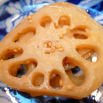 福実寿司 - ◆サービス（蓮根のきんぴら）