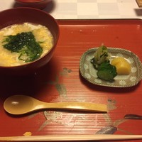 筑紫亭 - おかゆと漬物