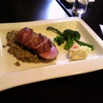 グリル マツモト - 生ハムで巻いた豚フィレ肉のソテー