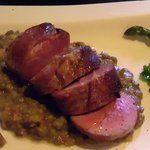 グリル マツモト - 生ハムで巻いた豚フィレ肉のソテー