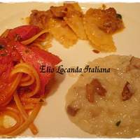 エリオ・ロカンダ・イタリアーナ - 特製パスタ２種とリゾット