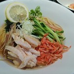 つけ麺一燈 - 海老出汁冷やしそば 850円