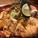 Yakitori Arakiyama - 鶏ささみ丼980円（税込み）