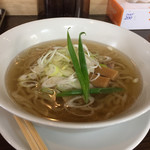 手打ち麺 やす田 - 塩ラーメン 縮れ麺太麺が美味し‼︎