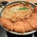 かけかつ丼拡大