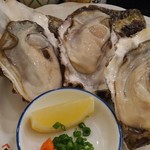 かき鮮 海風土 - 生ガキ