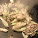 大木屋 - 牡蠣とネギ