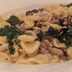 ア ミオ アージョ - 2011.１月 自家製手打ちパスタ“オレキエッテ”千葉産菜の花とサルシッチャのアーリオ・オーリオ