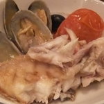 ア ミオ アージョ - 2011.１月　熊本産フエフキダイのカマのアクアパッツァ