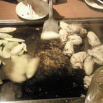 大木屋 - 牡蠣とネギ