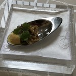クイントカント - 鰯のベッカフィーコ サフランのジェラート
