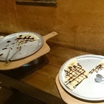 マリノ 鈴鹿店 - チョコなどの甘いピザ