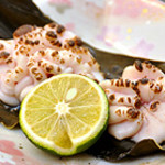 鮨処ひし田 - 冬季メニュー　たちの昆布焼き